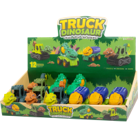 CARRINHO DINOSSAURO PULL BACK DP C/12 082